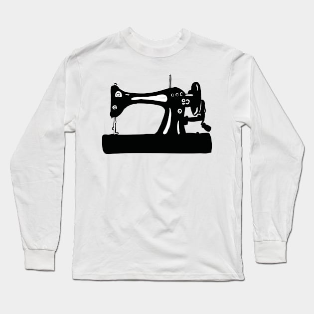 Sewing machine Long Sleeve T-Shirt by Kuhtina